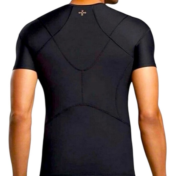 Tommie‎ Copper ShoulderCentric Support Shirt Mens XL Black Compression - Picture 1 of 10